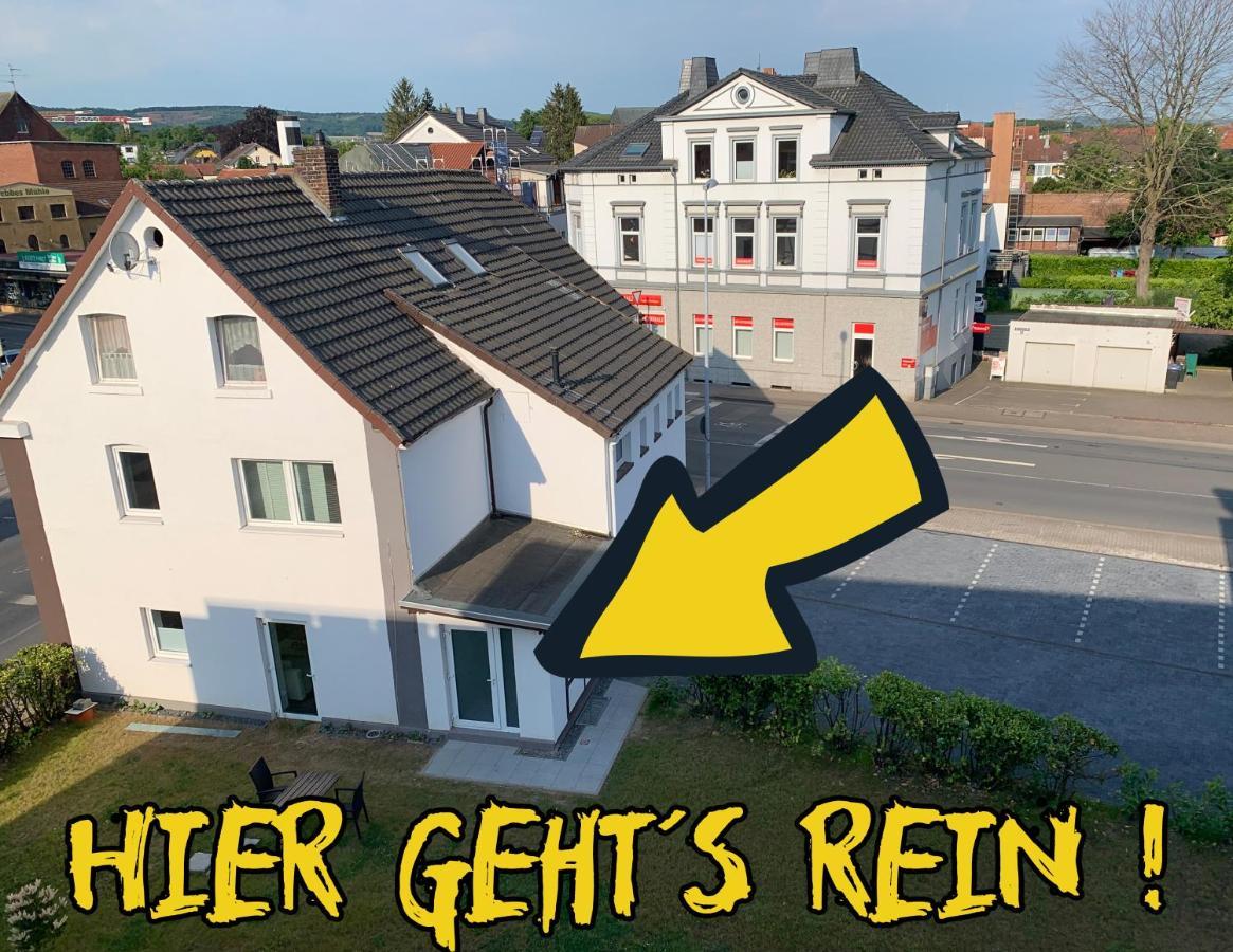 W1 - Kontaktloser 24H Check In, W-Lan, Netflix, Parkplatz, Kueche, Boxspring-Bett Bückeburg Εξωτερικό φωτογραφία