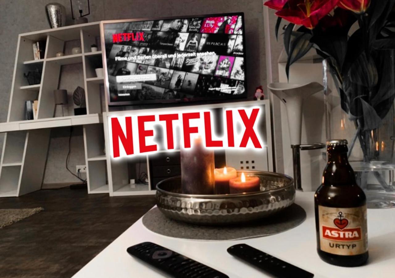 W1 - Kontaktloser 24H Check In, W-Lan, Netflix, Parkplatz, Kueche, Boxspring-Bett Bückeburg Εξωτερικό φωτογραφία